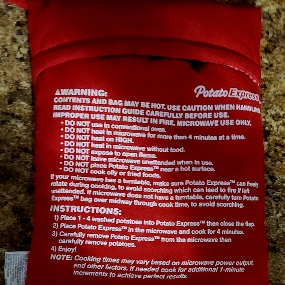 Potato Express in like new condition. You can cook Perfect&Fast Potatoes in mins - Picture 1 of 9